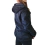 Campera de corderito, negra, talle unico (mj090522) - Namaste Argentina