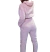 Babucha de friza, rosa claro, talle M (mj030522) en internet