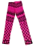 Calza de algodon y lycra estampada, fucsia, talle 14 (cam100813) - comprar online