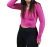 Remera manga larga gamuzada, fucsia, talle S (t030623) - comprar online