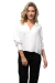 Camisa de vestir, blanca, talle L (st050224)