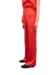 Pantalon de seda recto, rojo, talle S/M (st220223)