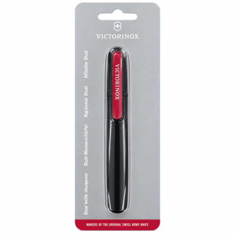 Afilador Victorinox Dual De Cuchillos y Cortaplumas De Bolsillo Tipo Lapiz Hecho en Suiza