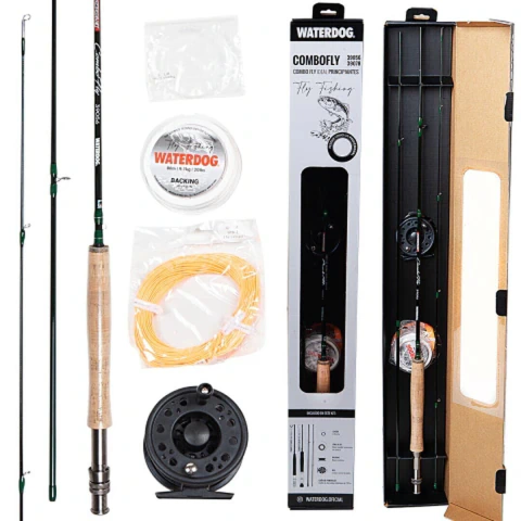 Combo para fly fishing Waterdog Fly