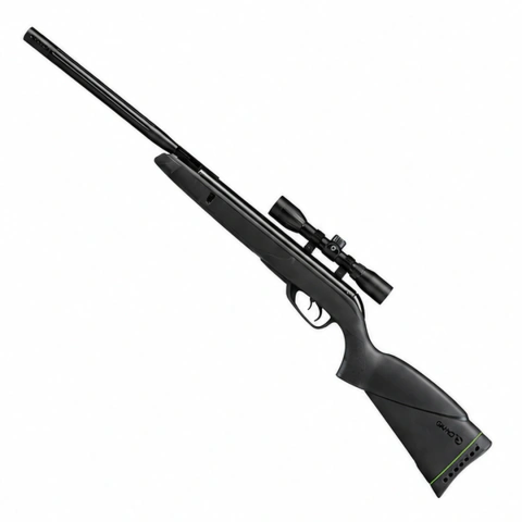 Rifle aire comprimido Gamo Wildcat Whisper IGT calibre 5.5 mm 975 ft/s nitro pistón negro