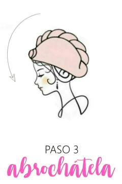 TURBANTE PERRITO NATURAL EN TOALLA DE ALGODÓN