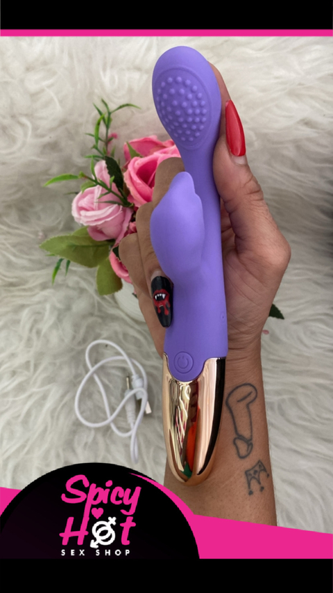 Vibrador Rabbit Luxo Lilas