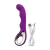 Vibrador Luxo Ponto G recarregável com alça prata na internet