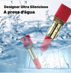 Mini Vibrador Batom Vermelho 10 Vibrações - Spicy Hot Sexshop
