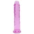 Piroca Dildo ROXO Realístico Transparente 21,5 X 4,2Cm Sexy Import - comprar online