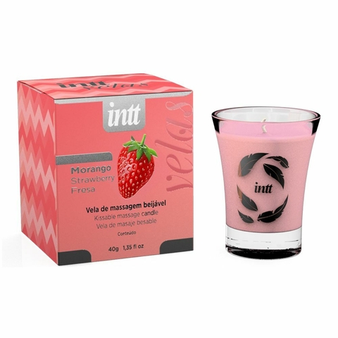 Vela Beijável Morango INTT