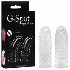 Capa De Dedo G-Spot Estimuladora Kgel TRANSPARENTE