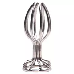 Plug Anal Em Aço Inoxidável Vazado Vipmix