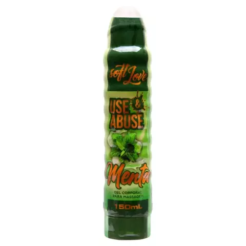 Gel Comestível Interativo Use E Abuse MENTA 150Ml Soft Love