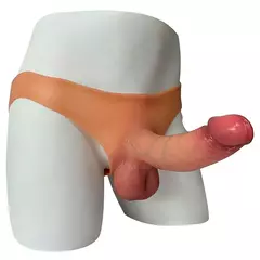 Cinta Silicone Com Prótese 19,5 X 5Cm Sexy Import - comprar online
