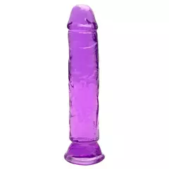 Pênis Realístico Com Ventosa Tpe ROXO 25 X 4,2Cm Yaffa - comprar online