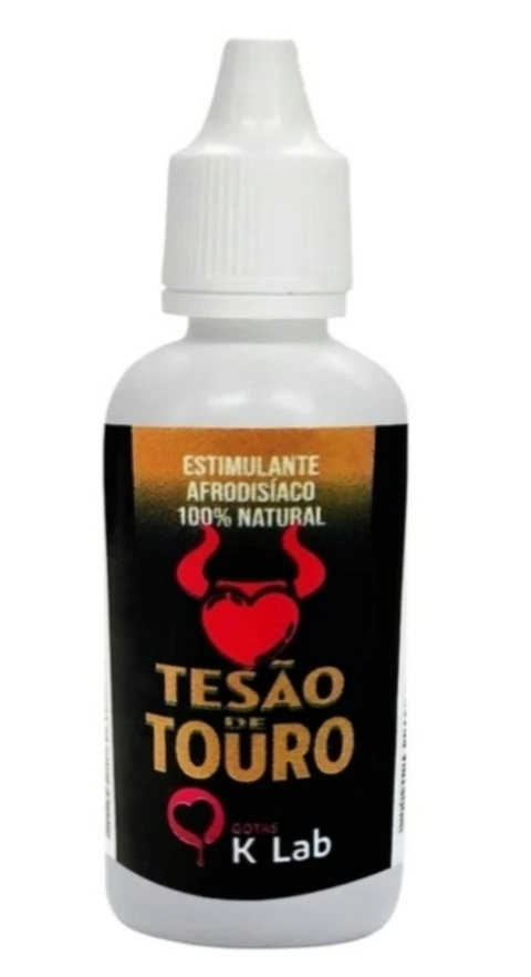 Tesão de Touro Estimulante Afrodisíaco Natural 20ml K-Lab