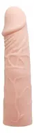 Capa Extensora Peniana Cyberskin 18 X 4 Cm Pênis Macia Fina - comprar online