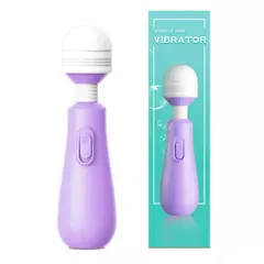 Mini Varinha Mágica Vibrator ROXO Massageador