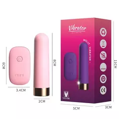 Vibrador Molly ROSA 10 Modos De Vibração Com Controle Sem Fio Vibe Toys na internet