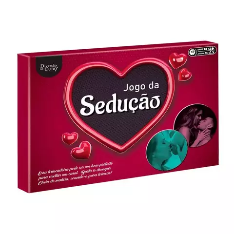 Jogo Tabuleiro Sedução com Dados Diversão ao Cubo