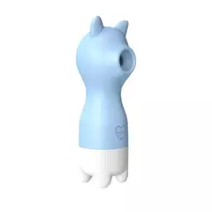 Estimulador Clitoriano em Formato de Gatinho com 10 Modos azul Pressão Me Ame