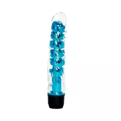 Vibrador Personal com Capa com Texturas Azul - comprar online
