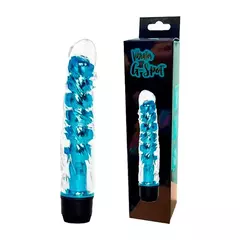 Vibrador Personal com Capa com Texturas Azul na internet