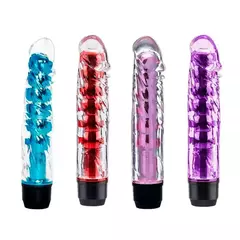 Vibrador Personal com Capa com Texturas Roxo na internet