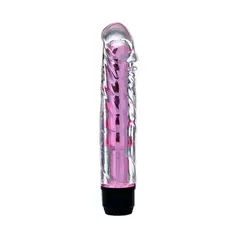 Vibrador Personal com Capa com Texturas Rosa