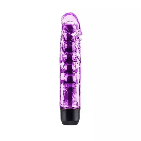 Vibrador Personal com Capa com Texturas Roxo
