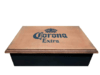 Cajón Vintage Corona Caja + 2 Porrones + Encurtido + Manies
