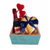 Caja Con Corazon De Chocolates Y Bombones