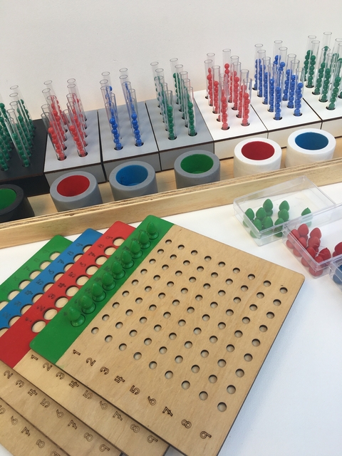 Division Larga con Probetas