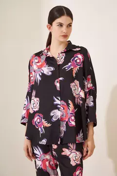 Camisa Flowers