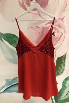 Vestido Lencero Rojo