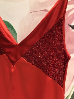 Vestido Lencero Rojo - comprar online
