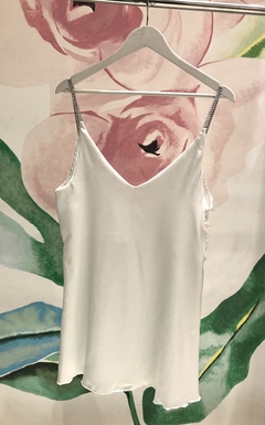 Vestido Bretel Brillo