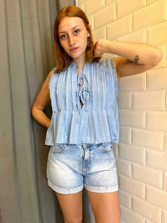 short dob celeste - comprar online