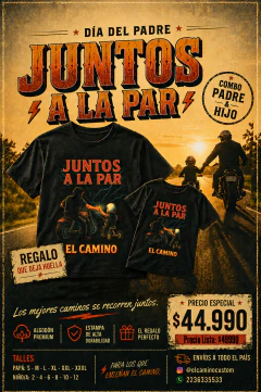 Combo Hombre/Niño "Juntos a la Par"