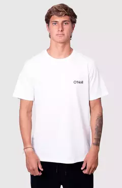 REMERA ONEILL OG STAY LOOSE BLANCO HOMBRE (9001) - comprar online