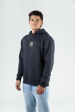 CLASSIC FLEECE HOODIE SUNWAVES NGRO (8150) - SHOP ONLINE l Natural Surf Shop