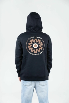 CLASSIC FLEECE HOODIE BLOSSOM NGRO (8140) en internet