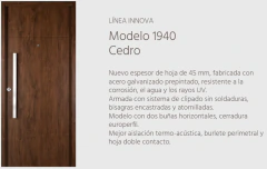 PTA INNOVA MOD 1940-80 MCHCEDRO DER. OBLAK - comprar online