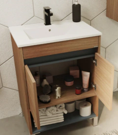 NIVOR VANITORY 60 MOKA SCHNEIDER - comprar online