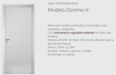 PANTOG. DOMMO H 70/10 MMDER. OBLAK - comprar online