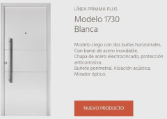 PTA PRIMMA MOD 1730-80 MCH BLANCO DER. OBLAK - comprar online