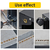 Mão porca rebite arma cabeça porcas simples instalação manual rivnut ferrame - comprar online
