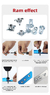 Imagem do Expansão Clamp Petal Rivet Lock Nut Bolt, Liga de ferro Rebites, Rebitador Fixo