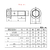 Imagem do Galvanizado Hexagonal Flange Parafusos, Flange Parafusos, Flange, Linha completa